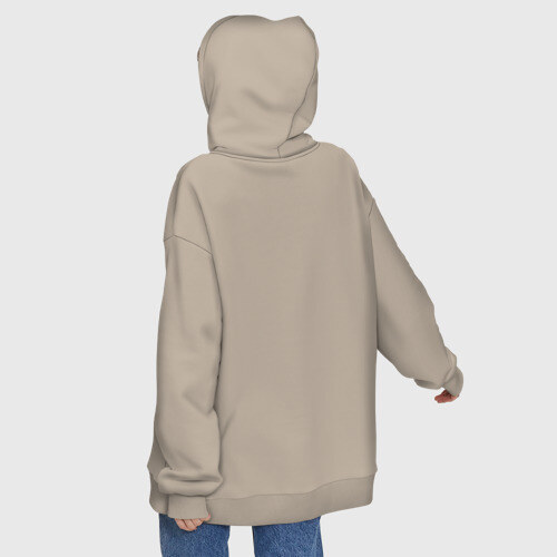 Худи SuperOversize хлопок Поднятие уровня в одиночку фото