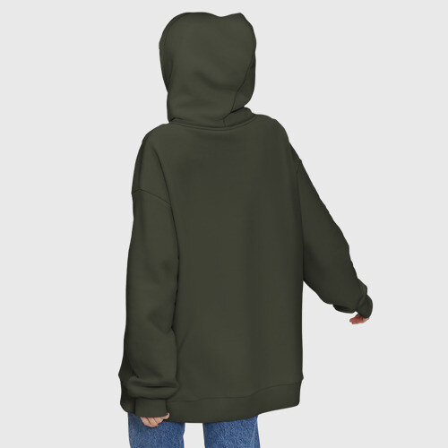 Худи SuperOversize хлопок Поднятие уровня в одиночку фото