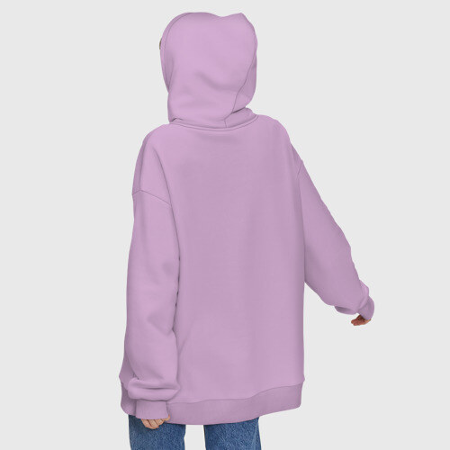 Худи SuperOversize хлопок Поднятие уровня в одиночку фото