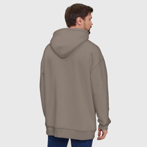 Худи SuperOversize хлопок Поднятие уровня в одиночку фото