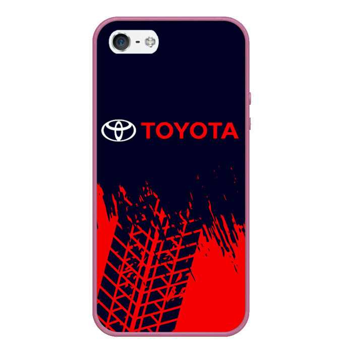 Чехол для iPhone 5/5S матовый TOYOTA ТОЙОТА фото