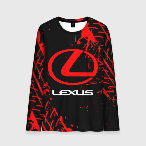 Мужской лонгслив 3D LEXUS / ЛЕКСУС фото
