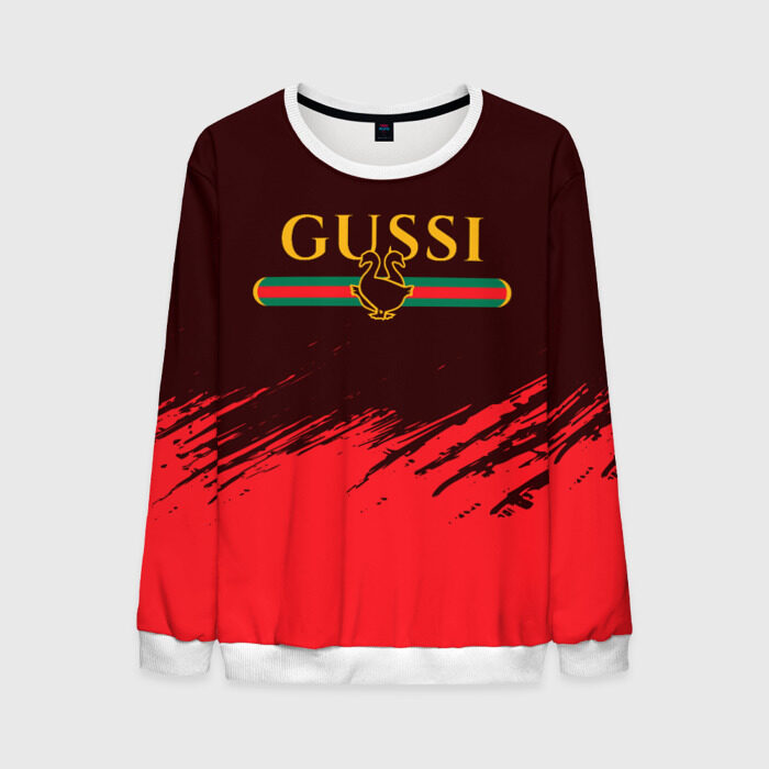 Мужской свитшот 3D GUSSI / ГУСИ фото