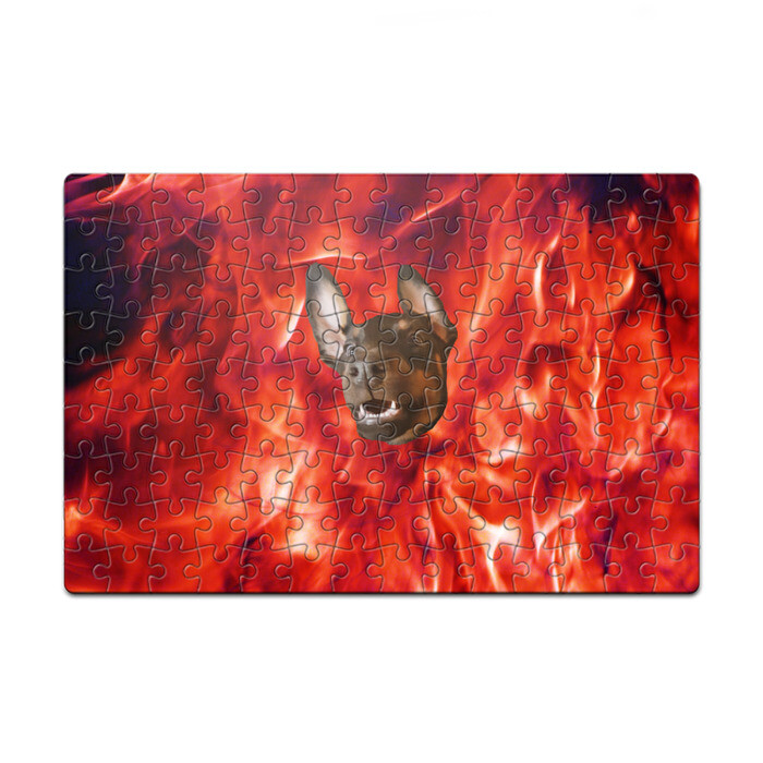 Пазл магнитный 126 элементов Огненый Пес фото