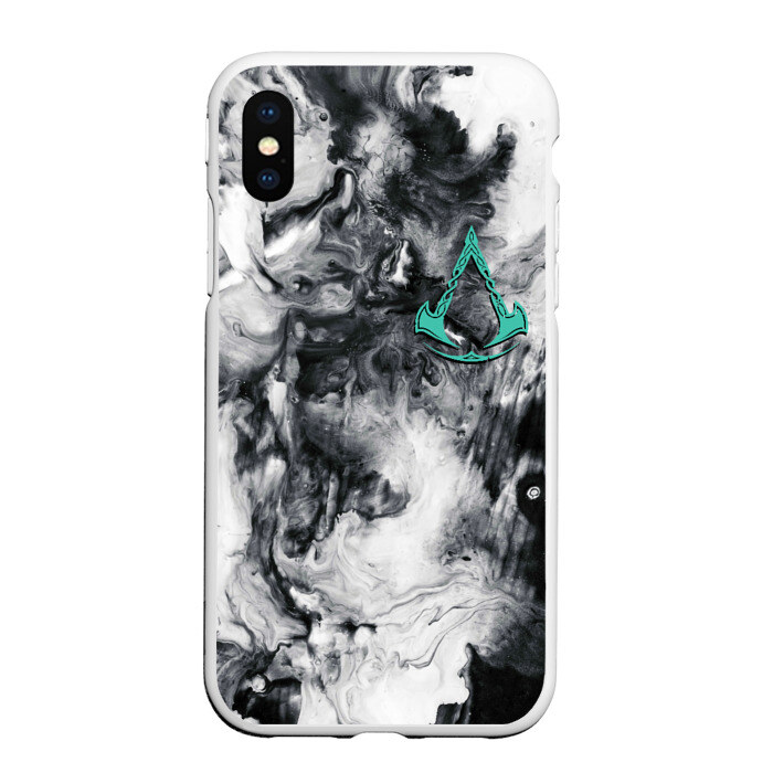 Чехол для iPhone XS Max матовый Assassins Creed Valhalla фото