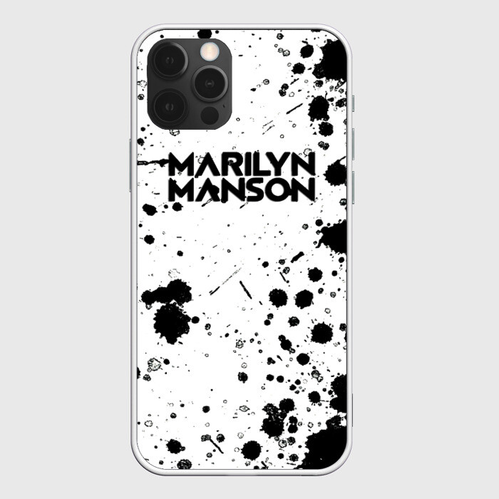 Чехол для iPhone 12 Pro Max MARILYN MANSON фото