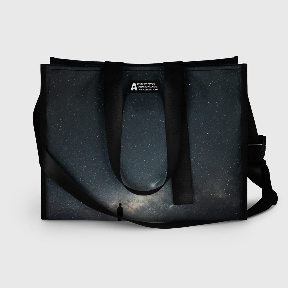 Сумка-шоппер 3D автотурист фото