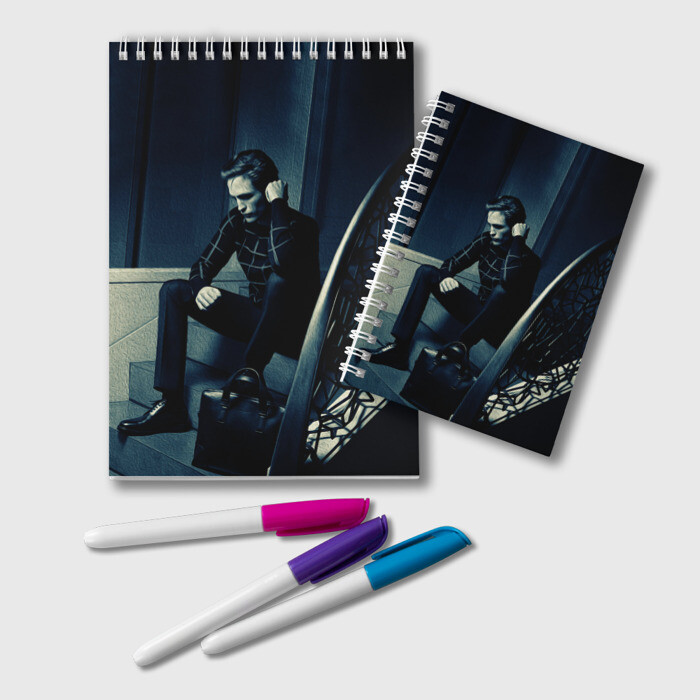 Блокнот Роберт Паттинсон фото