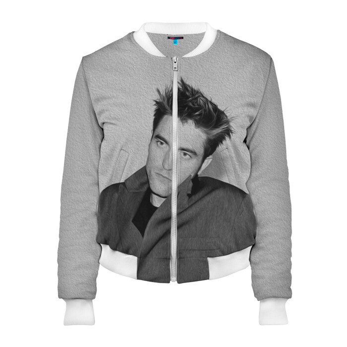 Женский бомбер 3D Роберт Паттинсон фото
