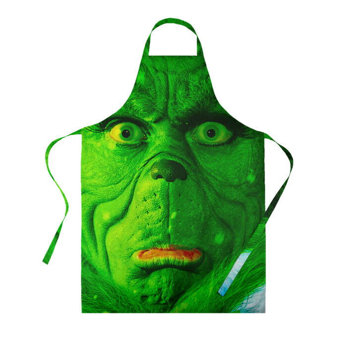 Фартук 3D Гринч фото
