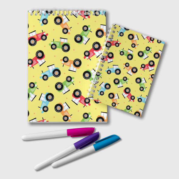 Блокнот Тракторы фото