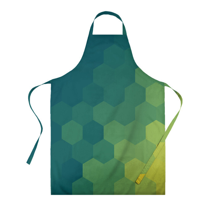 Фартук 3D Hexagon фото