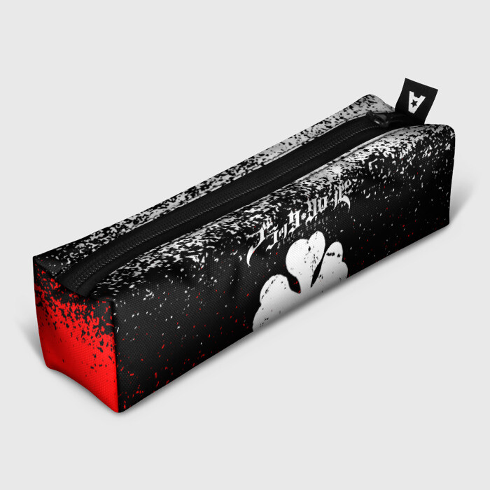 Пенал 3D Черный клевер фото