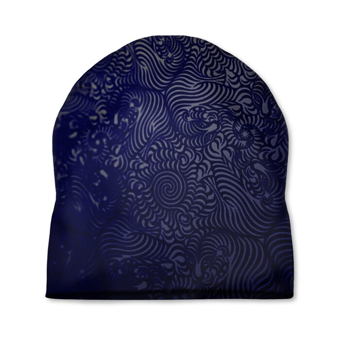 Шапка 3D Муар фото