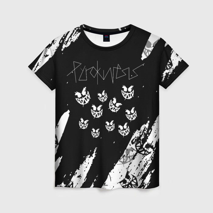 Женская футболка 3D PYROKINESIS. фото