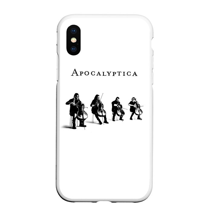 Чехол для iPhone XS Max матовый Apocalyptica фото