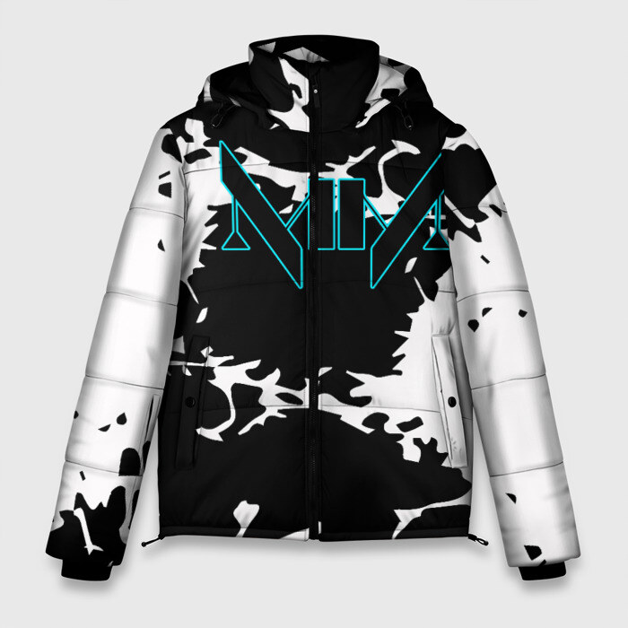 Мужская зимняя куртка 3D Marilyn Manson фото