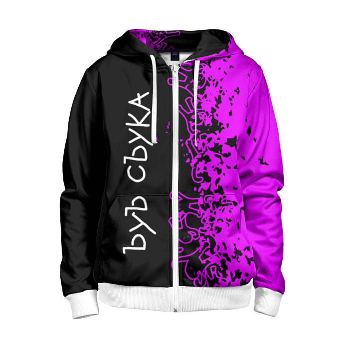 Детская толстовка 3D на молнии ЪУЪ СЪУКА. фото