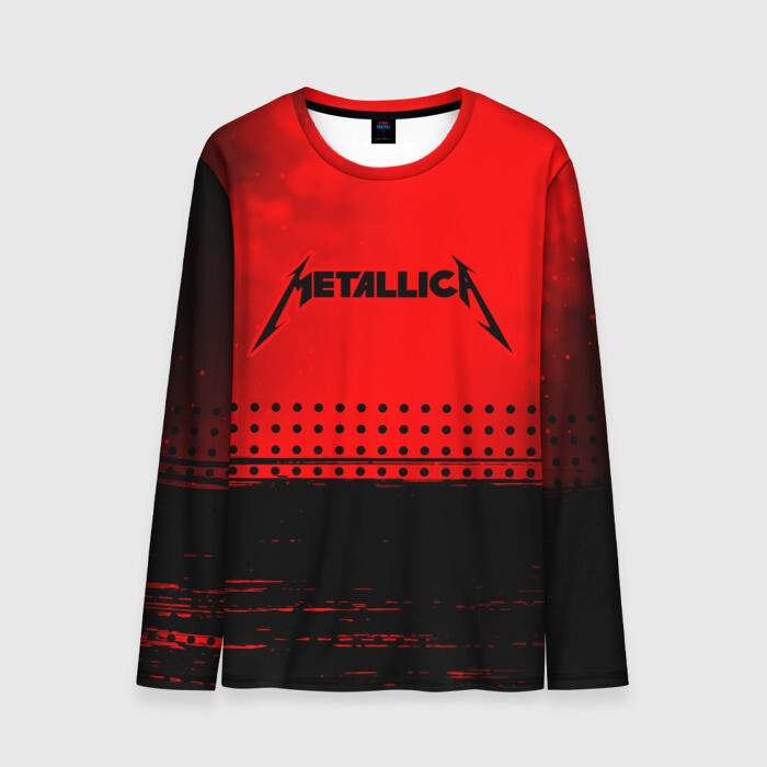 Мужской лонгслив 3D METALLICA / МЕТАЛЛИКА фото
