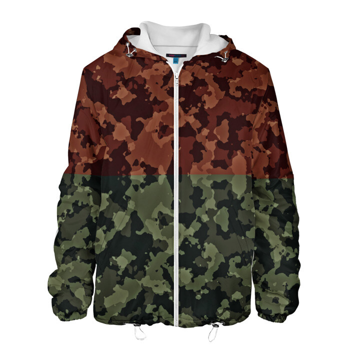 Мужская куртка 3D Двойной камуфляж фото