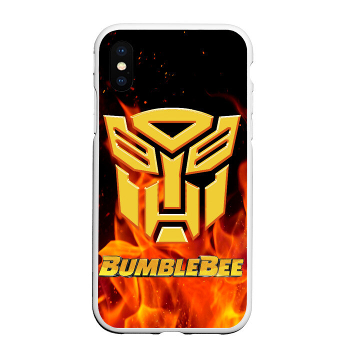 Чехол для iPhone XS Max матовый Bumblebee фото