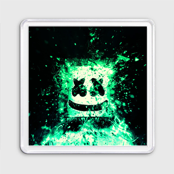 Магнит 55*55 MARSHMELLO фото