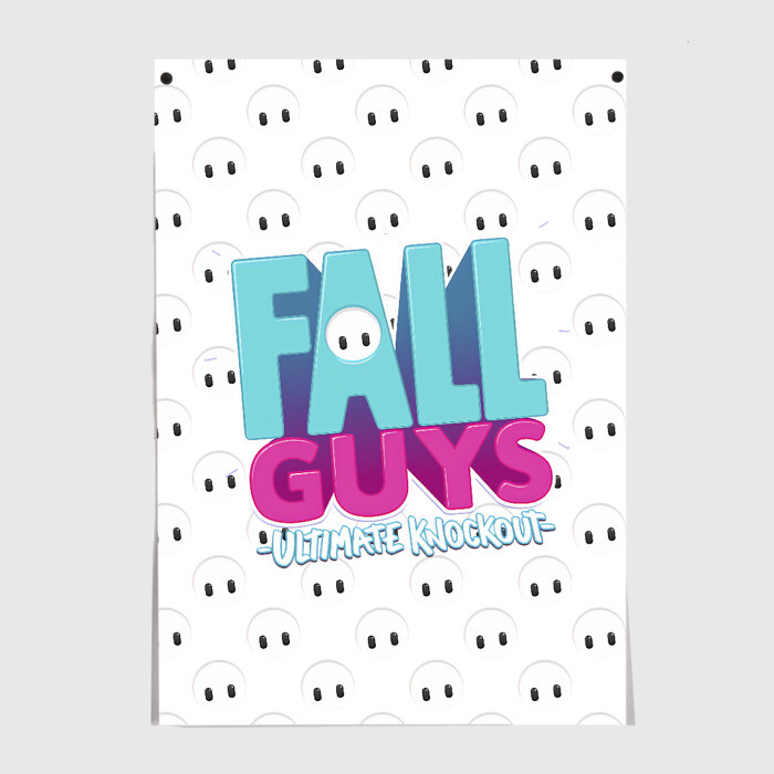 Постер Fall Guys. фото