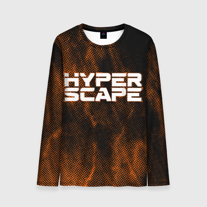 Мужской лонгслив 3D Hyper Scape. фото