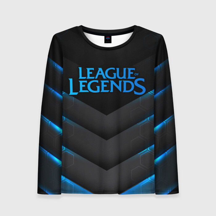 Женский лонгслив 3D League of Legends фото