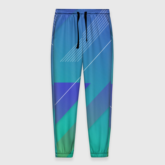 Мужские брюки 3D Геометрия фото