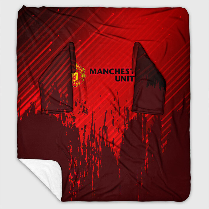 Плед с рукавами MANCHESTER UNITED фото