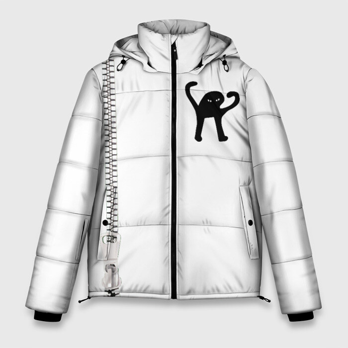 Мужская зимняя куртка 3D Ъуъ съука фото