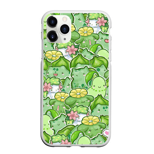 Чехол для iPhone 11 Pro матовый Стая травяных фото