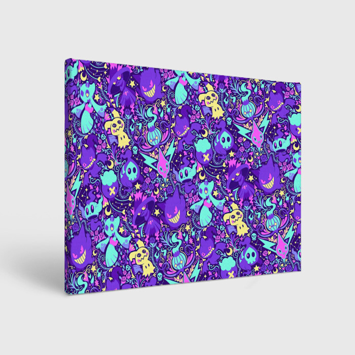 Холст прямоугольный Сумеречные монстрики фото