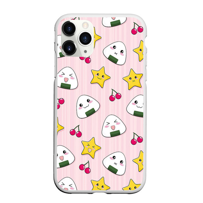 Чехол для iPhone 11 Pro матовый Онигири фото