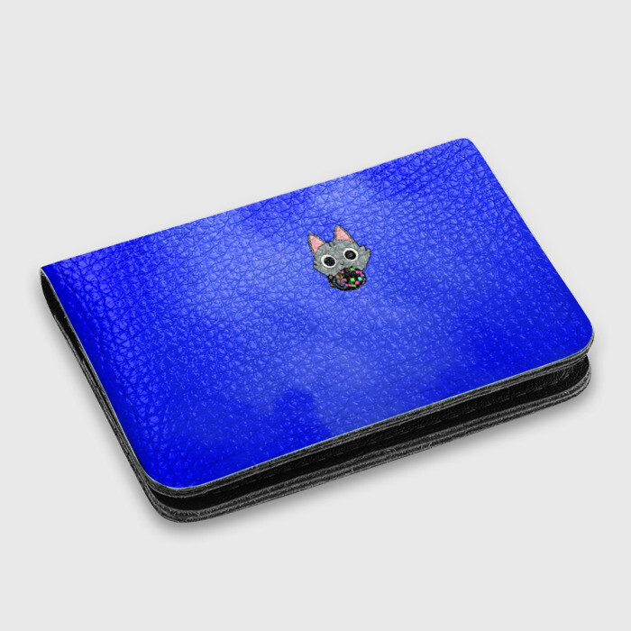 Картхолдер с принтом Киса с гранатой фото