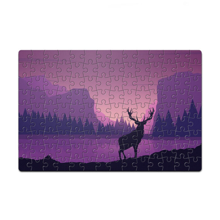 Пазл магнитный 126 элементов Олень фото