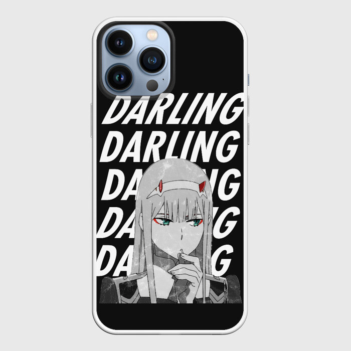 Чехол для iPhone 13 Pro Max Daling Zero Two monochrome фото