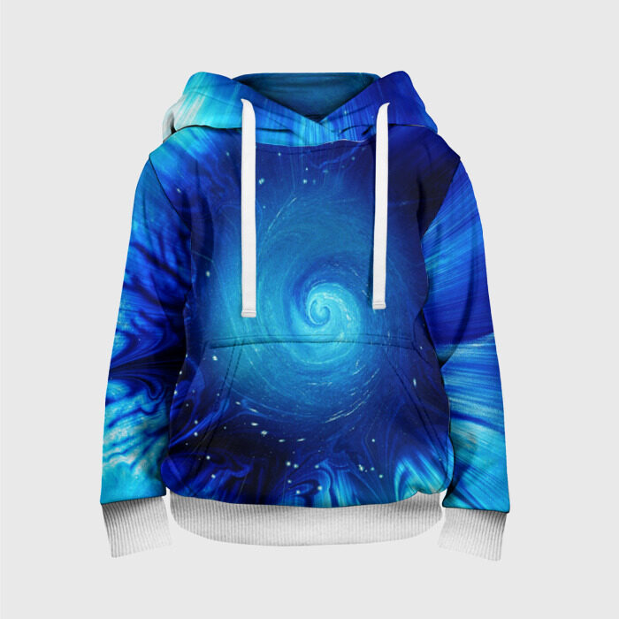 Детская толстовка 3D Водоворот фото