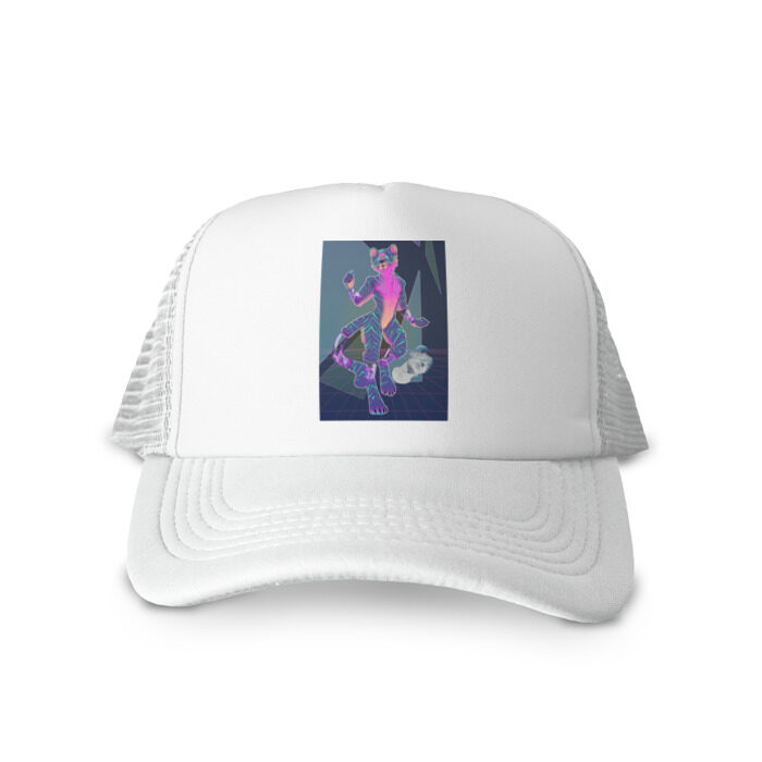 Кепка тракер с сеткой Vaporwave 2020-055 фото