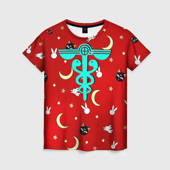 Женская футболка 3D ПАСПОРТ фото