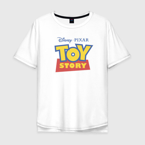 Мужская футболка хлопок Oversize История игрушек фото