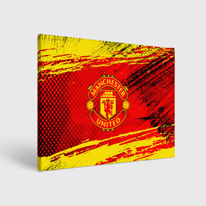 Холст прямоугольный MANCHESTER UNITED. фото