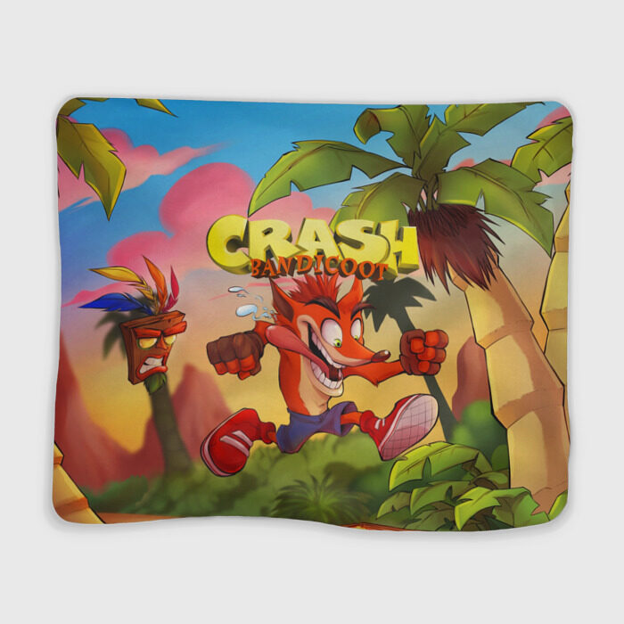 Плед 3D Crash Bandicoot фото
