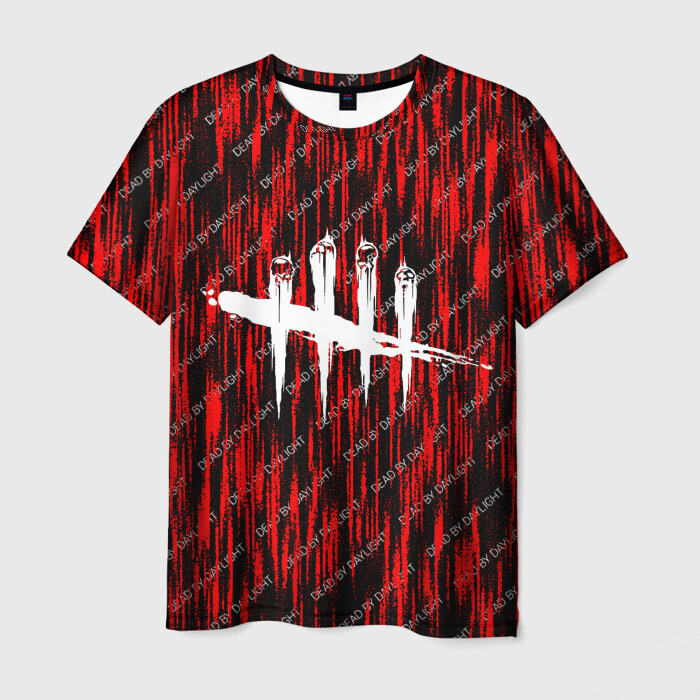 Мужская футболка 3D Dead by Daylight. фото