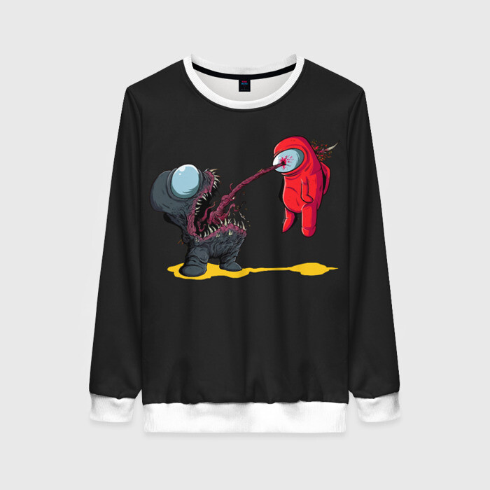 Женский свитшот 3D Among Us фото