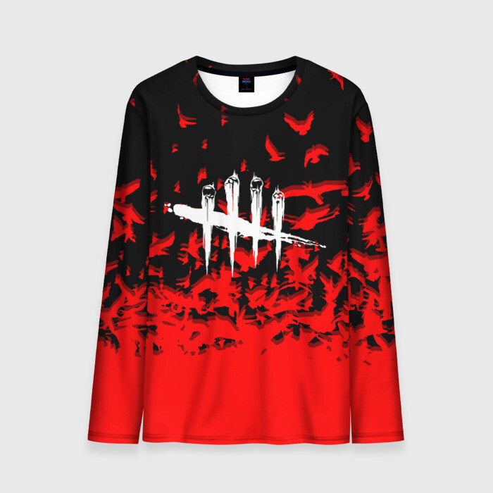 Мужской лонгслив 3D Dead by Daylight. фото