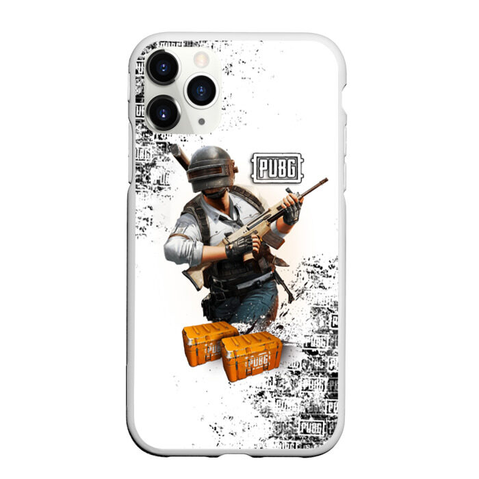 Чехол для iPhone 11 Pro матовый PUBG фото