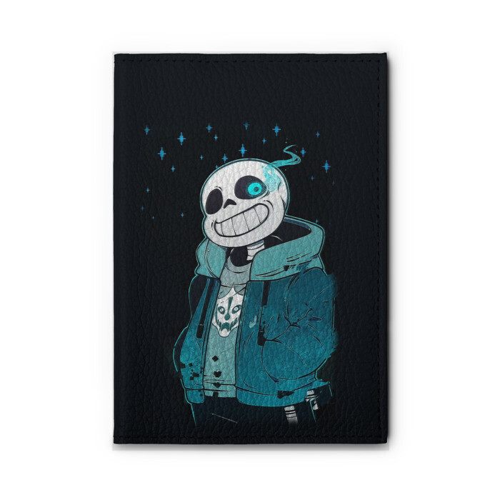 Обложка для автодокументов UNDERTALE SANS фото