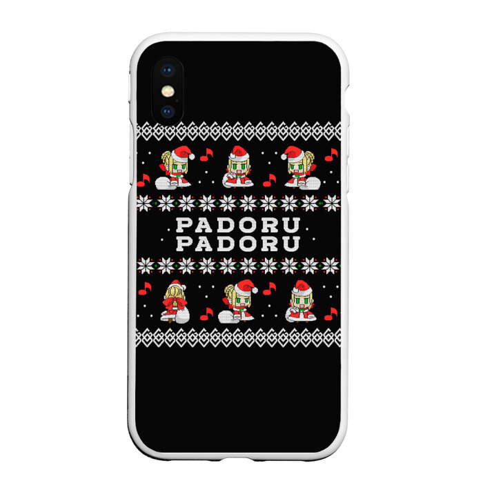 Чехол для iPhone XS Max матовый Fate - Padoru фото